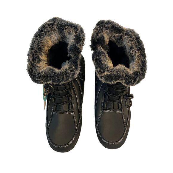 Totes‎ Womens Eve Cold Weather Winter Boots Size 9M Black Hot Cozy Outdoor - Picture 6 of 7